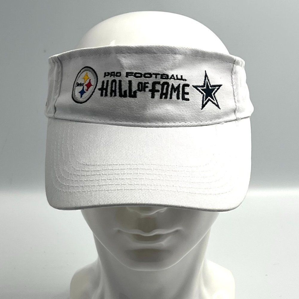 PRO Football Hall of Fame Visor - Steelers vs Cowboys - Collectible